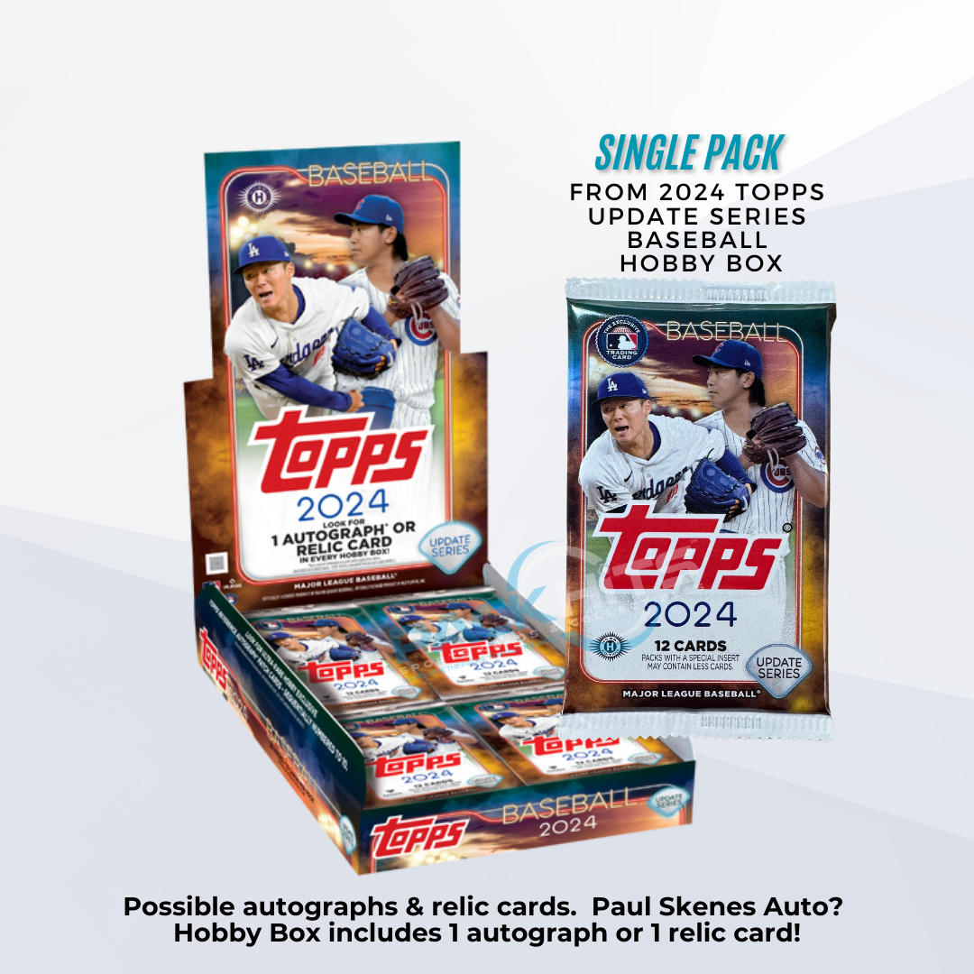 2024 Topps Update Series Single Pack from Hobby Box