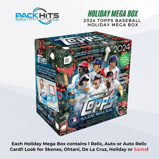 2024 Topps Baseball Holiday Mega Box