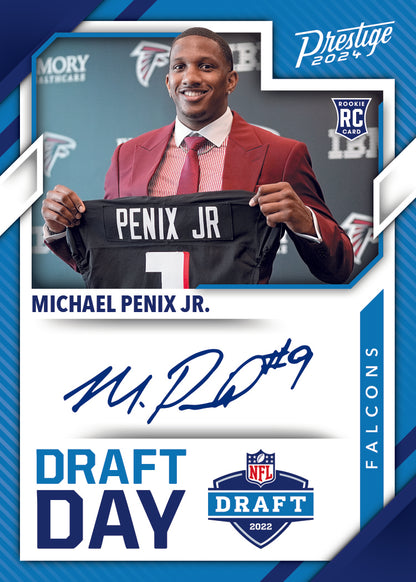 2024 Panini Prestige Football Single Pack from Hobby H2 Box