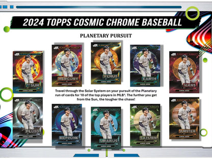 2024 Topps Chrome Cosmic Baseball Single Pack from Hobby Box