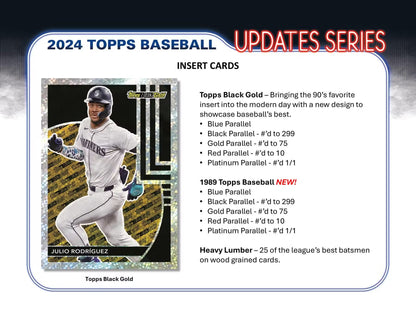 2024 Topps Update Series Single Pack from Hobby Jumbo Box