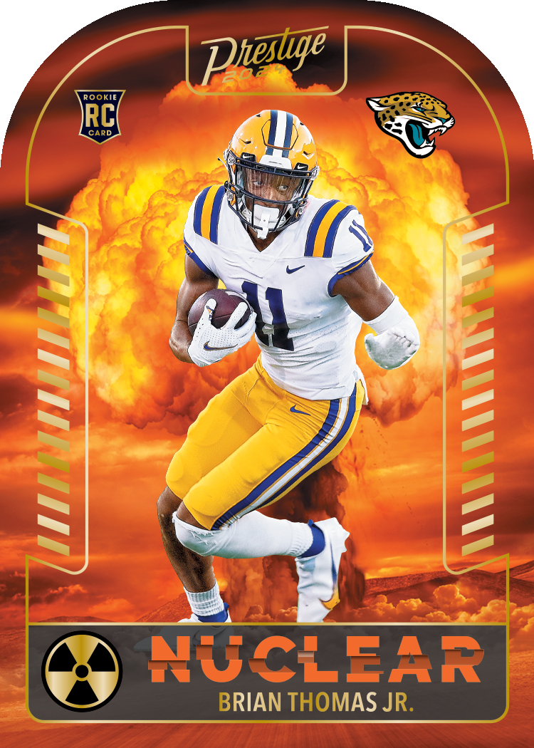 2024 Panini Prestige Football Single Pack from Hobby H2 Box