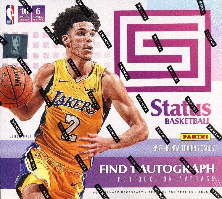 2017-18 Panini Status Basketball Single Pack from Hobby Box